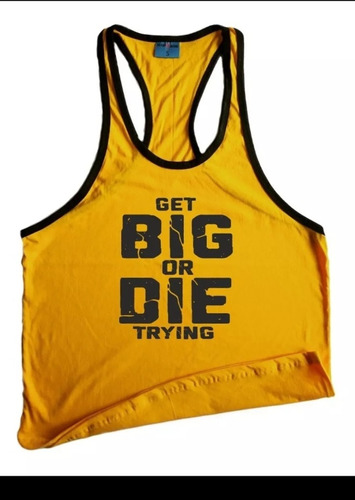 Musculosa Beast Mode Get Big Gym