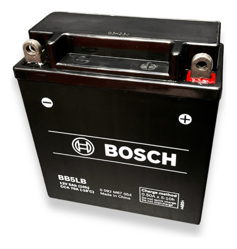 Bateria Moto Motos Gel 12n5-3b Bosch 12v 5ah Vzh
