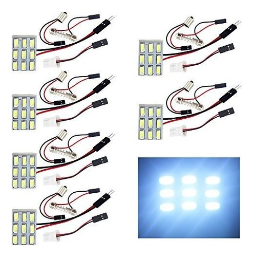 Everbrightt 6-pack Cool White 5730 9smd Panel Led Luz De