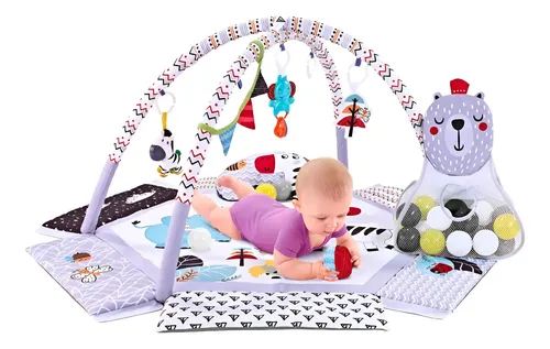 Tapete Interativo Bebe Bolinhas E Mobile Movie Maxi Baby