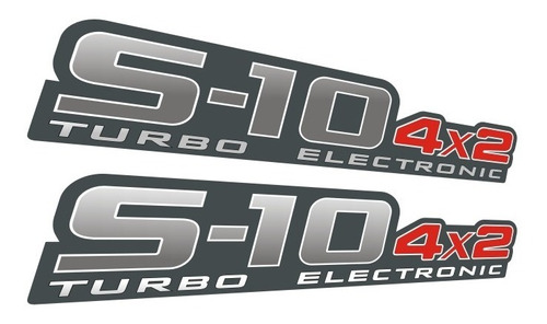 Calcos Chevrolet S10 4x2 Turbo Electronic - El Par Laminados