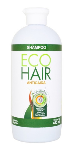 Eco Hair Shampoo Anticaída Fortalecedor Cabello Grande