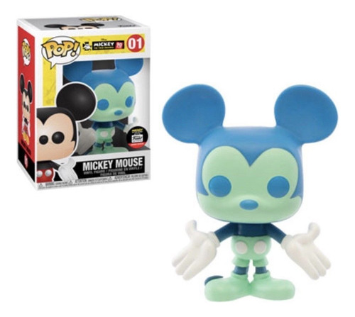Funko Pop! Mickey Mouse 01 Blue And Green Funko Shop Exclusi