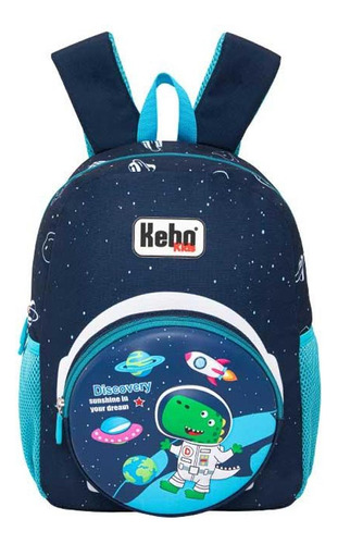 Mochila Kebo Kids Bp05 Color Azul Marino