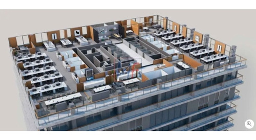 Imagem 7 de 9 de Ref: 15.293 - Laje Comercial No Tatuapé, 2 Andares Unificados Com 1600 M² (podendo Ser Dividas Em 8 Salas De 200m²/ Entradas Distintas). - 15293
