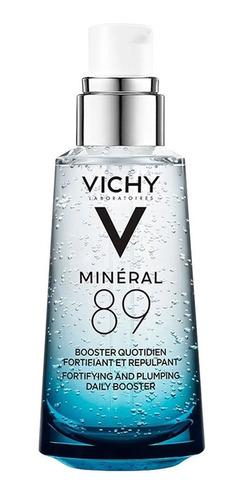 Vichy Mineral 89 Activador Cotidiano Concentrado Fortificante Con Ácido Hialurónico Piel Sensible 50ml