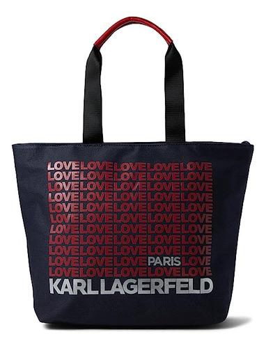 Cartera Karl Lagerfeld Paris Kristen Tote - Logo Line A