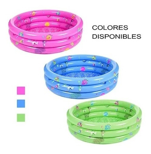 Piscina Inflable Redonda 140cm Diametro