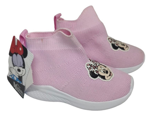 Zapatilla Elastic Minnie Mouse Numero 25 15.5cms Envio Grati