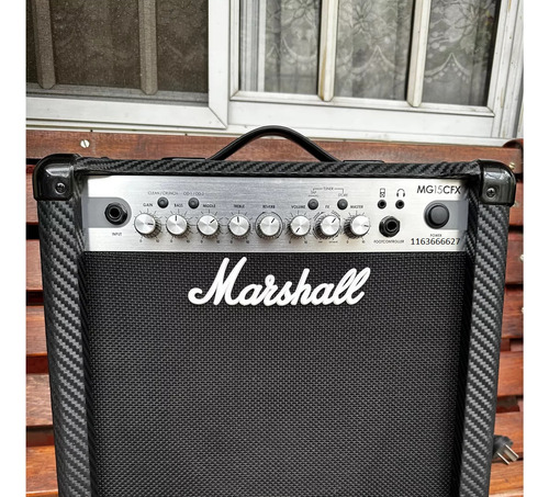 Amplificador Marshall Mg Carbon Fibre Mg15cfx 15w 