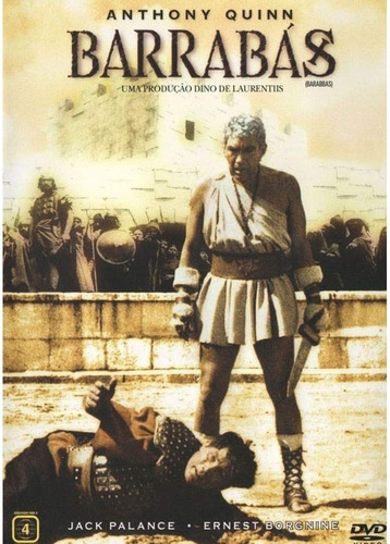 Barrabás - Dvd - Anthony Quinn - Silvana Mangano - Novo
