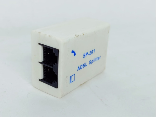 Sp 201 Adsl Splitter Divisor Filtro Rj11 2und