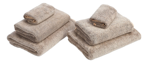 Juego De Toallas De Baño De 6 Piezas, Suaves Y Superabsorben