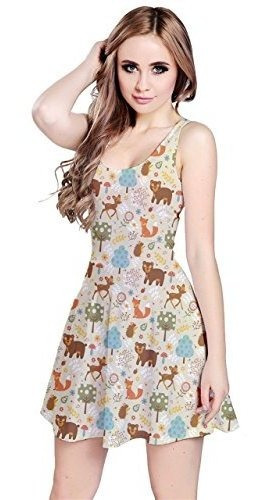 Cowcow - Vestido Sin Mangas Para Mujer De Acción De Gracias,