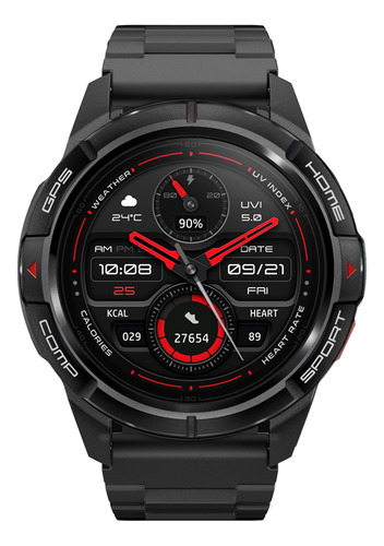 Smartwatch Mibro Watch Gs Active 1.3'' Amoled Gps 5atm Bluetooth Batería 20 Días Negro Compatible Android | iPhone Notificaciones Deportivo