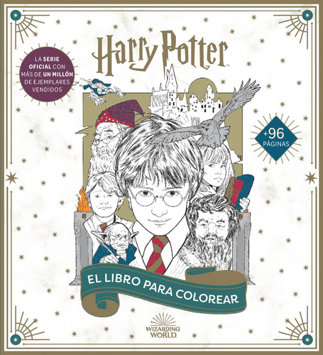 Harry Potter El Libro Oficial Para Colorear - Potter Harry