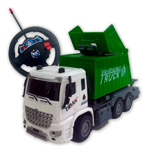 City Sanitation Vehiculo De Recolección A Radio Control 1:32