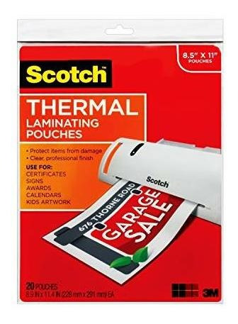 Papel Para Plastificar Scotch Thermal Laminating