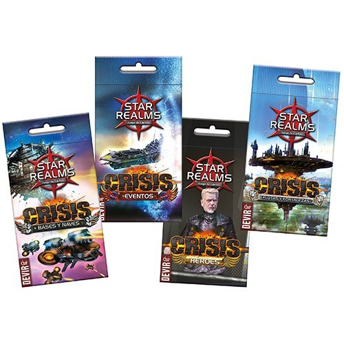 Star Realms Crisis - Pack De 4 Mini Expansiones / En Español