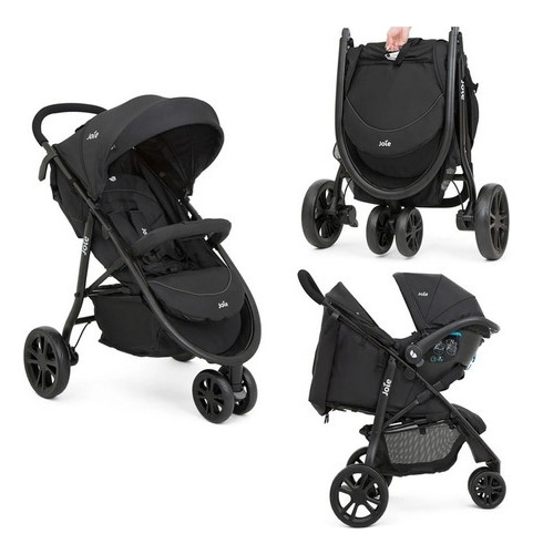 Travel System Joie Litetrax 3 Ruedas By Maternelle