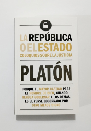 La República O El Estado - Platón / Original Nuevo