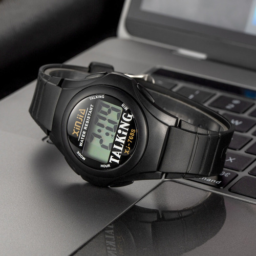 A Reloj Parlante Deportes En Español Para Ciegos, Niños