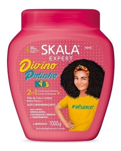 Skala Crema Acondicionador Kids Para Cabello Niños Y Niñas 