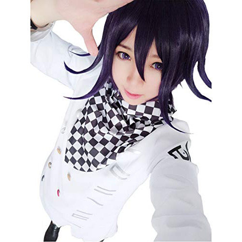 Danganronpa V3 Koukichi Ouma Kokichi Negro Mezclado Morados