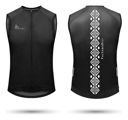 Chaleco Semipermeable Aborigen Pachamabici Ciclismo Mtb Ruta