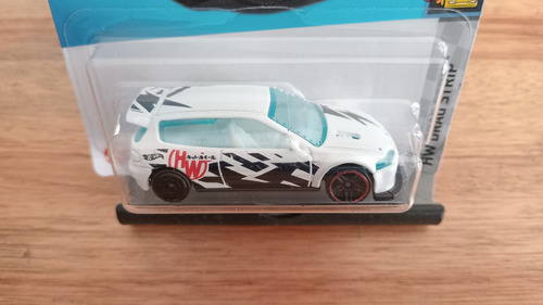 Hot Wheels Honda Civic Custom- Blanco- - 03_recs