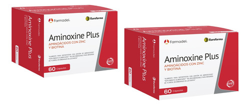 Biotina Aminoacidos Con Zinc(aminoxine Plus)60 Capsula