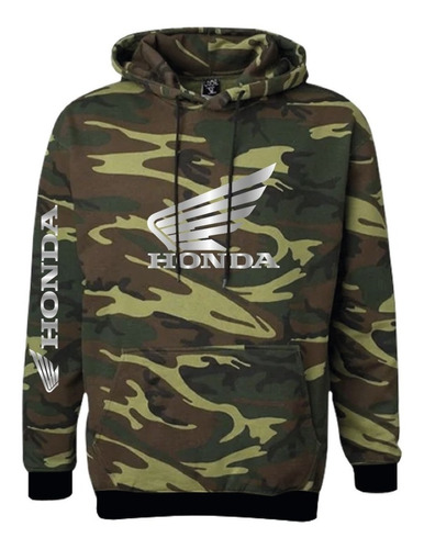 Sudadera Modelo Honda Wing Logo Estampado En Vinil