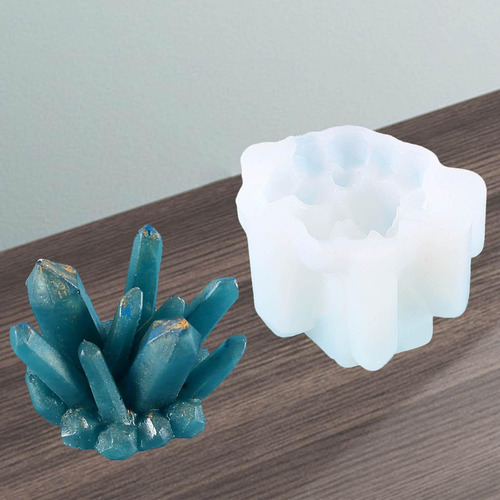 . Molde De Silicona For Racimo, Molde De Cristal De Resina