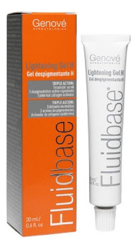 Genové Fluidbase Lightening Gel H 20ml Despigmentante