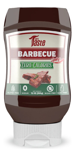 Salsa Bbq Spicy Sin Azúcar 350 G Sin Calorías Mrs Taste