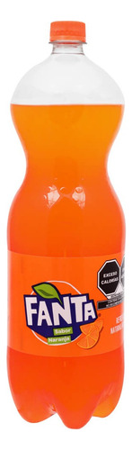 5 Pack Refresco Naranja Fanta 2 L