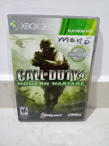Oferta, Se Vende Call Of Duty 4 Modern Warfare Xbox 360