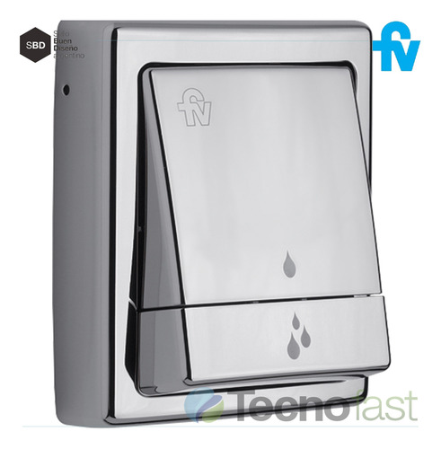 Combo Valvula Inodoro Fv 368.01 + Tecla Fv Dual 368.04