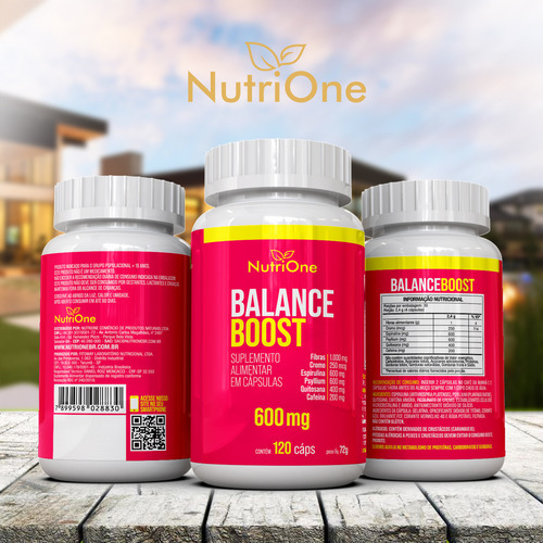 Balance Boost Fórmula Fit Avançada 600 Mg - Nutrione Sabor Sem Sabor