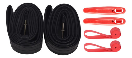 2 Pack 650b 27.5x1.9/ Bike Inner Tube With Tire Levers And R