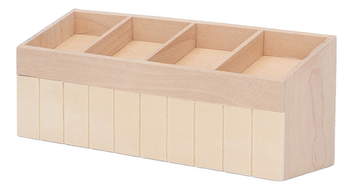 Estantería De Madera En Miniatura Para Frutas, Soporte Para
