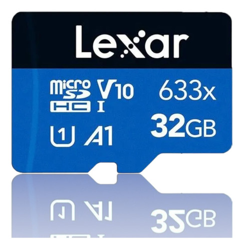Cartão De Memória Lexar 32gb Micro Sd V10 633x A1 U1 4k Uhd