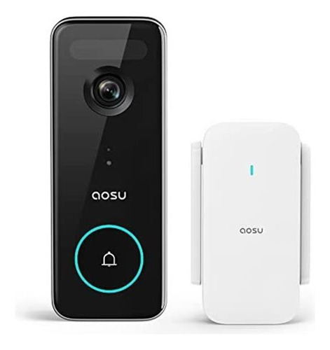 Aosu Doorbell Camera Wireless, 5mp Ultra Hd, Sin Cargo Mensu