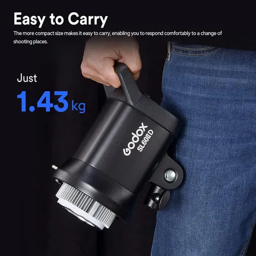 Godox Sl60 Sl60iid 70w Led Video Light, Cri96 + Tlci97 + 560