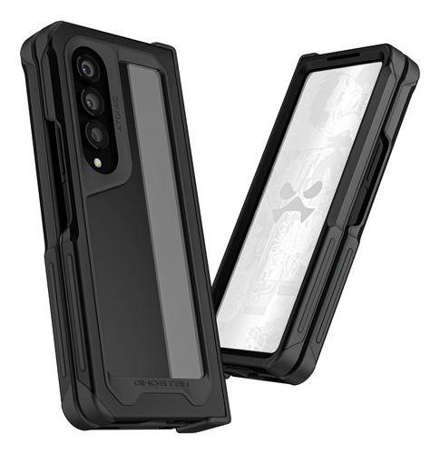 Funda Delgada Para Galaxy Z Fold 4 Transparente Parachoque