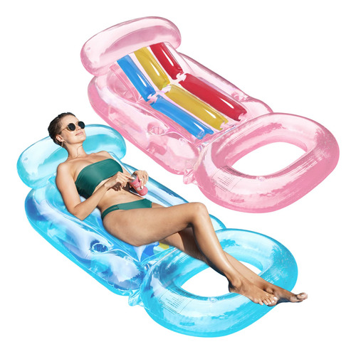 Finduwill Flotadores Inflables De Piscina Para Adultos, Paqu