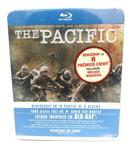 The Pacific Steelbook Bluray - Tom Hanks  Spielberg  Lacrado