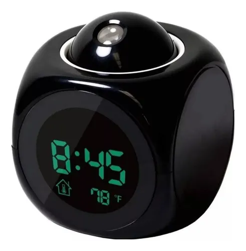 Reloj que proyecta la hora en el techo new arrivals