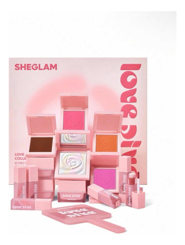 Maquillaje Sheglam Set Love Dive Collection Diseño De Flores