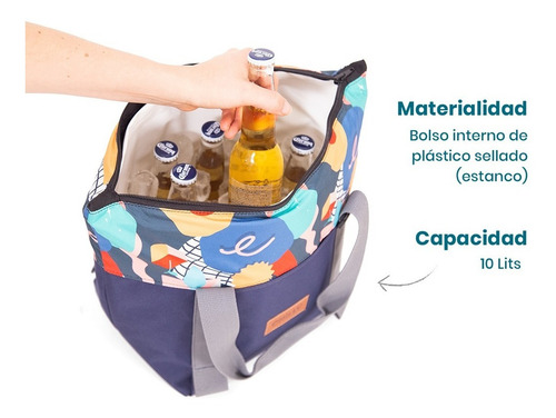Bolso Térmico 10 Lts Diseño Aquiles Chilly